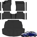 Floor Mats Cargo Liner for Toyota Corolla 2020-2026 Sedan/Sedan Hybrid
