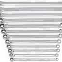GEAWRENCH 12 Pc. Gearbox XL Ratcheting Wrench Set, Metric - 85988