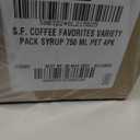 Torani Syrup Variety Packs, Sugar Free Coffee Favorites, 25.4 fl oz Bottle (Pack of 4)