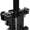 Rear Basket Convert Frame, Aluminum Alloy Multifunctional Rear Mounting Bracket Transfer Frame Rear Mounting Bracket Frame for Rear Box, Umbrella for Mobility Scooter, Cart