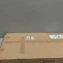 PRAISUN 47 Inch L Shaped Desk with Power Outlets, 5 Fabric Drawers