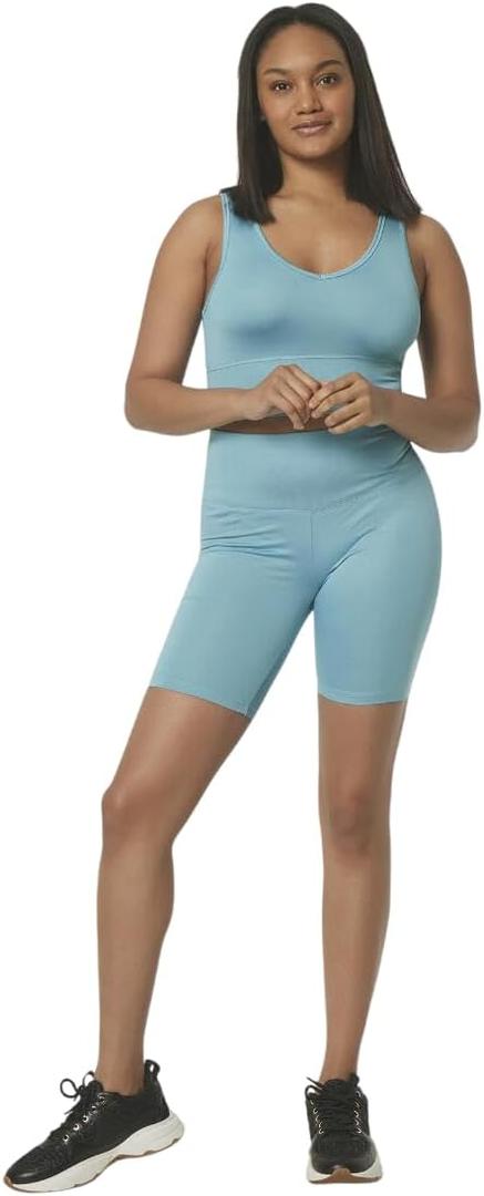 Andrew Marc Women's Liquid High-Rise Biker Shorts S