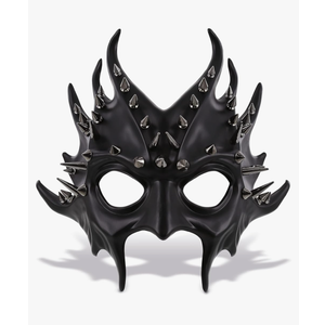 Steampunk Metallic Devil Mask Costume Accessory