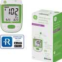 GE333 Smart Blood Glucose Monitoring System | Glucometer | Auto Coding | 5-Second Results | Bluetooth Rightest CARE App Connection | Easy-to-read Display