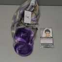 Long Silver Purple Mermaid Wig Undersea Witch Cosplay Wigs + Cap for Halloween Costume (Silver Grey Purple Wavy)