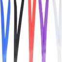 Card Lanyard ID Cards Holder Name Tag Badge Holder Neck Hanging Straps Long Work Card Rope for Kids School Conferences Business, Colorful