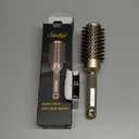 Round Brush for Blow Drying, Nano Thermal Ceramic & Ionic Tech Hair Brush with Boar Bristles, Professional Round Barrel Brush for Styling, Curling & Straightening by Sndyi (2.9 Inch, Barrel 1.7 Inch)