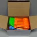 40 Pcs 5.5 Inch Mini Beach Sand Shovels Colorful Plastic Rake Sand Shovel Sifter Beach Toys for Teens Boys Girls Party Backyard Garden Shoveling Sand and Snow, 4 Styles