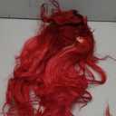 Flady 28 inch Straight HD Lace Front Wigs Human Hair Pre Plucked 180 Density 13x4 Glueless Bone Straight Human Hair Wigs For Black Women Transparent Lace Frontal Wig With Baby Hair Red