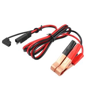 14AWG SAE to Battery Alligator Clip YACSEJAO 3FT/1M 12V Battery Alligator Clip to SAE 2Pin Quick Disconnect Cable for Solar Panl Car Marine Motorcycle