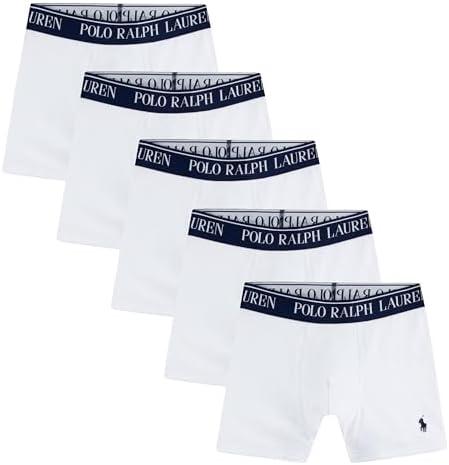 POLO RALPH LAUREN boys 5-pack Boxer Briefs Size L 147 - 163 cm / 11-13 Years POLO RALPH LAUREN boys 5-pack Boxer Briefs Size L 147 - 163 cm / 11-13 Years