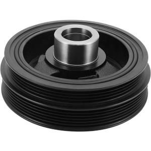 AULINK 594-401 Harmonic Balancer Crankshaft Pulley For 2007-2018 Ford Edge Explorer Flex Fusion Taurus, For Lincoln MKS MKT MKX MKZ,For Mazda 6 CX-9, For Mercury Sable 3.5L 3.7L V6 ZZJ111400