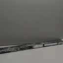 Black ceiling light LED, modern and simple, long strip ceiling surface installation, suitable for living room, bedroom, corridor and kitchen, remote control to switch color and brightness, 31.4 inches