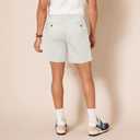 Amazon Essentials Mens Classic-Fit 7" Chino Shorts (29, Grey)