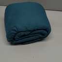 WINLIFE 100% Cotton Quilted Pillow Sham Floral Printed Pillow Cover Set of 2 (King Size, Dark Green) (36" x 20" (Pack of 2))