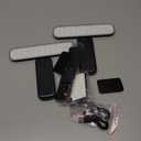 FULEN 2 Pack Picture Lights for Wall,Art Lights for Painting,Battery Operated Wall Sconce Rechargeable,LED Wall Light Cordless with Remote, Frame,Gallery,Dartboard Lights No-Drill,Black