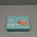 WIBIMEN Large Ice Cube Molds, Big Round Whiskey Ice Cube Trays for Freezer, Easy to Fill & Release, Whiskey Bourbon Cocktail(1.9In*6 Balls- Black/2 Pack)