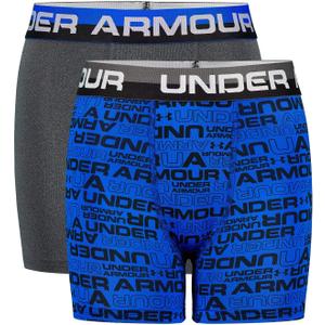 Under Armour Boys' Big Performance Boxer Briefs, Lightweight & Smooth Stretch Fit (Ultra Blue)