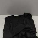 Dancenter Women Crop Wrap Top Thumb Hole Long Sleeve Active Self Tie Workout Shirt Ballet Pilates Yoga Wrap Tops (US, Alpha, Medium, Regular, Regular, Black)