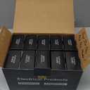 ELEGRP GFCI Outlet 15 Amp, Self-Test GFI Electrical Outlet with Thinner Design, TR Tamper Resistant GFCI Receptacle, Ground Fault Circuit Interrupters with Wall Plate, UL Listed, Matte White, 10 Pack