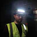 Klein Tools KHH56308 Rechargeable LED Wide-Beam Headlamp for Klein Tools Hard Hats, 770 Lumens, for Work, Battery and Mount Included