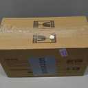 KOMUEE Glass Meal Prep Containers 3 Compartments, 5 Pack 36 oz, Glass Food Storage Containers with Lids, Airtight Lunch Bento Box, Portion Control, Freezer and Microwave Safe (Gray)