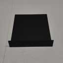 Juvale Magnet Board - Black, 12.6 x 11 x 2.6 in - Standing Magnetic Board for Desk & Wall - Magnetic Display for Memos, Photos & Documents