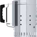 Char-Griller 19586 Charcoal Chimney Starter, Stainless