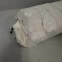 Havawish Large Dining Room Chair Seat Covers with Armrest Dining Chair Slip Covers Protectors(6 Pcs,Beige White)