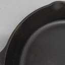Lodge 13-1/4 Inch Cast Iron Pre-Seasoned Skillet  Signature Teardrop Handle - Use in the Oven, on the Stove, on the Grill, or Over a Campfire, Black (13.25 Inch)