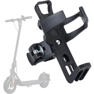 Electric Scooter Water Bottle Holder,360 Rotation Fit Electric Scooter Cup Holder,Fast Dismounting Accessories,Black