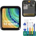 for Apple Watch Series 3 38mm 42mm LCD Display Touch Screen Digitizer Replacement (42mm GPS)