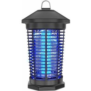 Bug Zapper Large Coverage 1/2 Acre, Weatherproof, Light Sensor, Mosquito Fly Trap Zapper Killer, Outdoor Indoor, Ariie Mosquito Zapper for Patio Home Office Hotel Warehouse, Commercial Bug Light