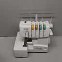 Brother Serger, 1034D, Heavy-Duty Metal Frame Overlock Machine, 1,300 Stitches Per Minute, Removeable Trim Trap, 3 Included Accessory Feet, White