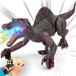 Remote Control Indominus Rex Dinosaur Toys for Kids, 2.4GHz RC, Realistic Walking & Roaring Sounds, Rechargeable Battery, Auto-Demo, Birthday Boys Aged 6+ Years Old