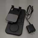 6-in-1 Wireless Charging Station for Apple Products with Clock, 7-Color RGB and Foldable,30W Multiple Devices Wireless Charging Stand for iPad Stand, for iphone17, for AirPods, for Apple Watch (Black)