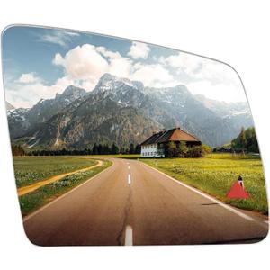 Passenger Side Mirror Replacement for Mercedes Benz GLE GLS GL/ML/G/R class (X164 W166 X166) 2010-2019 - Right Side Mirror Glass, Rear View Mirrors Glass with Power Heated & Blind Spot