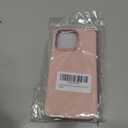 PinLiSheng for iPhone 16 Pro Case, Liquid Silicone with [Soft Anti-Scratch Microfiber Lining] [Metal Buttons] Shockproof Slim Protective Phone Case for Women Men - Pink