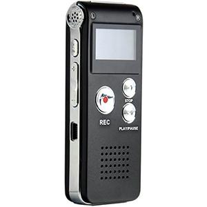 Aketek Multifunctional Rechargeable 8G 8GB 650HR Digital Audio Voice Recorder Dictaphone MP3 Player FM (12)