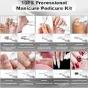 Electric Nail File Drill, Cordless 2000 mAh Rechargeable Nail Filer Electric, Portable Nail Dril Machine Drill for Nails Acrylic Manicure and Thick Toenails Buffer Grinder Care Professional (Silver)