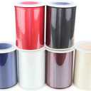 2 x Ribbonitlux 3" Wide Double Face Satin Ribbon 5 Yards (250-Red, Set for Gift Wrapping, Party Decor, Sewing Applications, Wedding and Craft