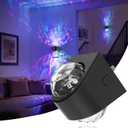 JandCase Night Lights Plug into Wall, Star Projector RGB Night Light with 9 Color Change, Automatic Galaxy Nightlight Plug in with Light Sensor for Bathroom Hallway Room Decor (1 Pack, RGB (Red, Green, Blue))