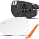 BSD Compatible with Mazda 3 Driver Side Mirror, 2019 2020 2021 2022 2023 2024 2025, Replacement for Mazda CX30 CX50 Left Side Mirrors, Blind Spot, Heated