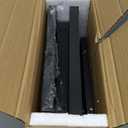 Expandable Cabinet Shelf Organizer 14-25 Inch Adjustable Length, 11" Wide 2-Tier (8" Bottom Layer) Metal Storage Rack for Kitchen Pantry, Under Sink Countertop - Heavy Duty Black(2 Pack)