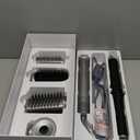 All-in-One Air Styler - Auto Curl, Straighten, Volumize, Dry - 160000 RPM High-Speed for Faster Styling - Reduces Heat Damage & Frizz Hair Styling Irons - Ionic Blow Dryer Brush for All Types (Nickel)