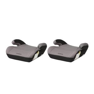 Cosco Kids Topside Booster Car Seat, Pack of 2, Lightweight Travel Chair, Easy-Clean Cover, Belt Guide, Fits 40-100 lbs, 43.4-57 in, Leo