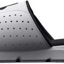 Under Armour Men's Ignite Pro Slide Sandal (10, White/White/Black)