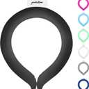 Neck CoolingTube, Reusable Ice Coolers Wearable Body CoolingProducts, Neck Coolers for HotWeather (Black)
