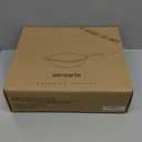 SENSARTE Nonstick Skillet with Lid 12-inch, 5QT Ceramic Deep Frying Pan, Non Toxic Saute Pan with Lid, Healthy Dishwasher Safe Cooking Pot, Induction Pan with Stay-cool Handle, Pink