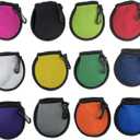 12 Pieces Portable Pocket Golf Ball Cleaner Pouch Golf Ball Washer